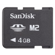 ФЛЕШ КАРТА MEMORY STICK MICRO (M2) 4GB SANDISK (SDMSM2-004G-E11M)