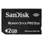 ФЛЕШ КАРТА MEMORY STICK PRO DUO 2GB SANDISK (SDMSPD-2048-E11)