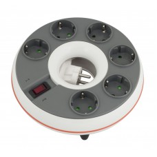 СЕТЕВОЙ ФИЛЬТР IPPON BD-211W 6 РОЗЕТОК БЕЛЫЙ. 1.8M