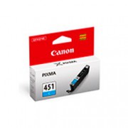 КАРТРИДЖ СТРУЙНЫЙ CANON CLI-451C 6524B001 ГОЛУБОЙ ДЛЯ PIXMA IP7240/MG6340/MG5440