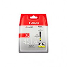 Картридж струйный Canon CLI-451XLY 6475B001 желтый для PIXMA iP7240/MG6340/MG5440