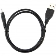 Кабель USB 2.0 Pro Gembird/Cablexpert CC-USB-AMP25-0.7M, AM/DC 2,5мм 5V 2A (для планшетов Android), 0.7м, экран, черный, пакет