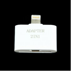 Переходник microUSB и Apple 30pin -> Lightning, Gembird A-USBA-003, 5pinF-30pinF/8pinM, пакет