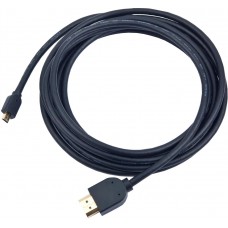 Кабель HDMI-miniHDMI Gembird/Cablexpert CC-HDMI4C-15, 19M/19M, 4.5м, v1.4, 3D, Ethernet, черный, позол.разъемы, экран, пакет