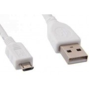 Кабель USB 2.0 Pro Gembird/Cablexpert CCP-mUSB2-AMBM-W-1M, AM/microBM 5P, 1м, экран, белый, пакет
