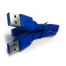 Кабель USB 3.0 Pro Gembird/Cablexpert CCP-USB3-AMAM-6, AM/AM, 1.8м, экран, синий, пакет