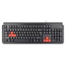 Клавиатура игровая A4-X7-G300-USB, черная, USB, водонепроницаемая Клавиатура игровая A4-X7-G300-USB, черная, USB, водонепроницаемая