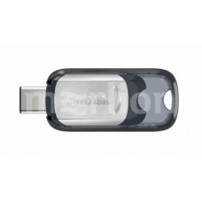 ФЛЕШ ДИСК SANDISK 128GB TYPE C SDCZ450-128G-G46 USB3.0 ЧЕРНЫЙ/СЕРЕБРИСТЫЙ