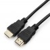 Кабель HDMI Гарнизон GCC-HDMI-7.5М, 7.5м, v1.4, M/M, черный, пакет