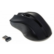 МЫШЬ OKLICK 615MW ЧЕРНЫЙ ОПТИЧЕСКАЯ (1000DPI) БЕСПРОВОДНАЯ USB (2BUT)