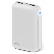 МОБИЛЬНЫЙ АККУМУЛЯТОР HIPER SP7500 LI-ION 7500MAH 2.1A+1A БЕЛЫЙ 2XUSB