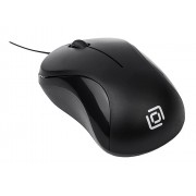 МЫШЬ OKLICK 115SR ЧЕРНЫЙ ОПТИЧЕСКАЯ (1000DPI) USB ДЛЯ НОУТБУКА (2BUT)